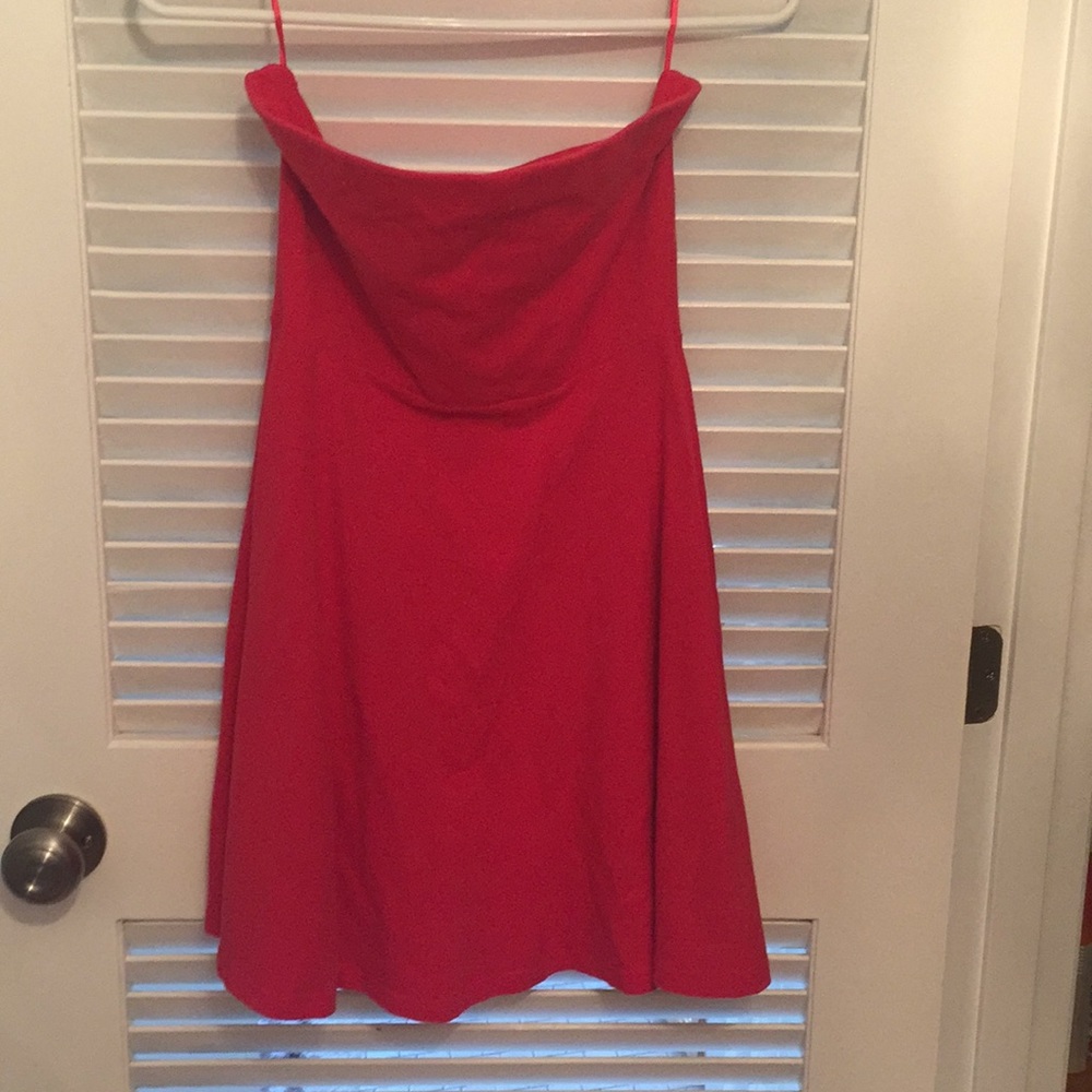 Express pink dress